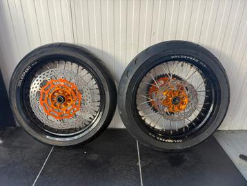 Sm wielen 17 inch Ktm Supermoto Supermotard Goldspeed hd pro beschikbaar voor biedingen