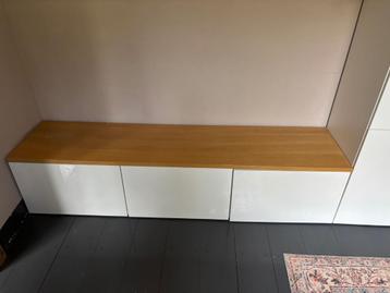 Ikea Besta tv-meubel/ dressoir wit - afbeelding 1