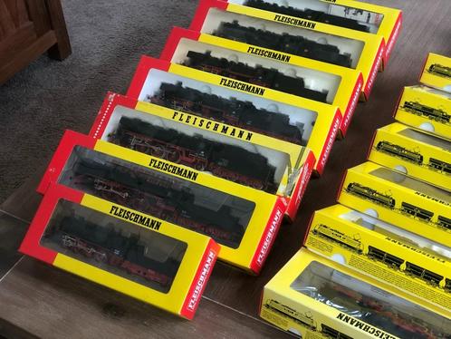 15 stuks  FLEISCHMANN  STOOMLOCS  nieuw/z.g.a.n.   ( 294), Hobby en Vrije tijd, Modeltreinen | H0, Nieuw, Locomotief, Gelijkstroom