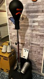 Boksbal met handschoenen, Sport en Fitness, Boksen, Ophalen, Gebruikt, Boksbal