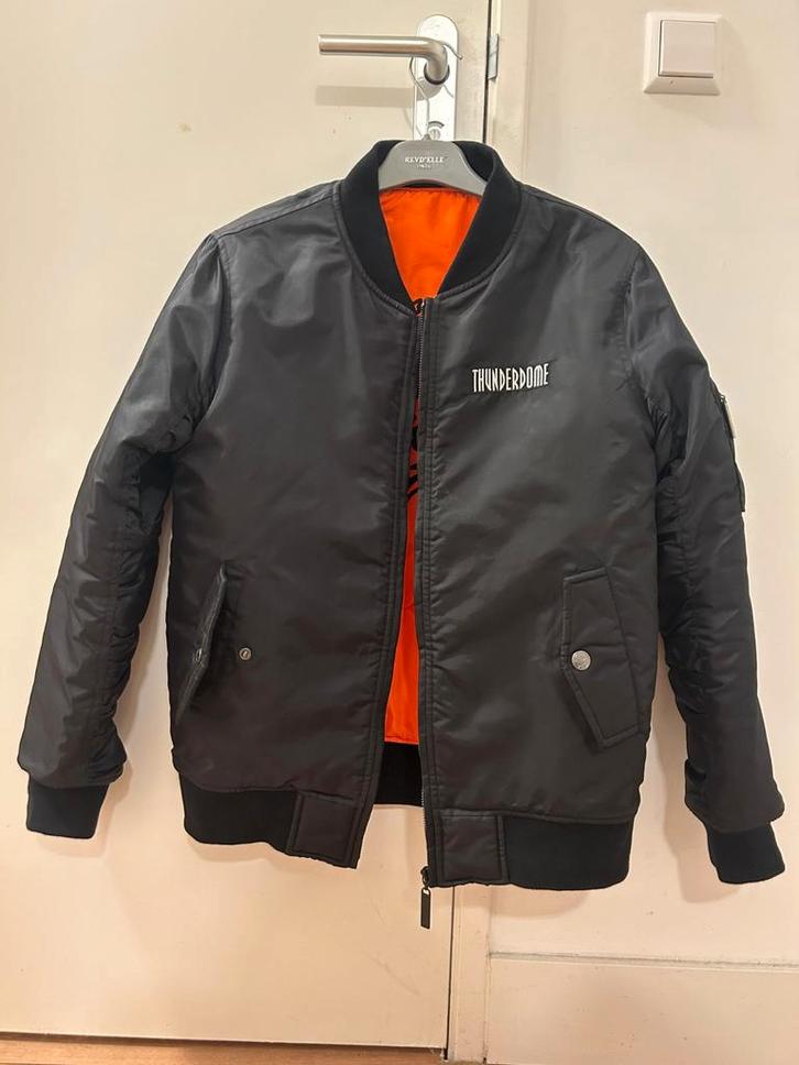 Thunderdome bomberjack – nieuw, maat M (dames), Kleding | Heren, Jassen | Zomer, Nieuw, Zwart, Ophalen of Verzenden