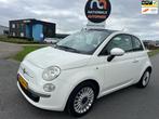 Fiat 500 1.4-16V Lounge * AUTOMAAT * APK * PANO *155.000 KM, 101 pk, Gebruikt, 4 cilinders, Wit