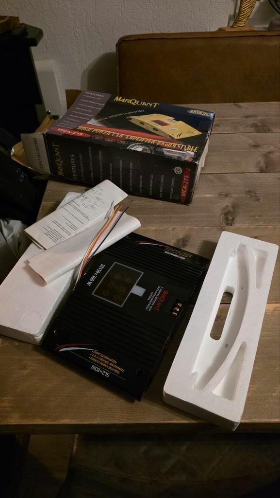 Marquant MCA-275 Auto Versterker - Nieuw in Doos, Auto diversen, Autoradio's, Ophalen of Verzenden