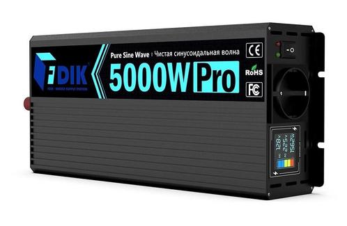Omvormer Accu Batterij 500W - 12V naar 220V, Caravans en Kamperen, Kampeeraccessoires, Nieuw, Verzenden