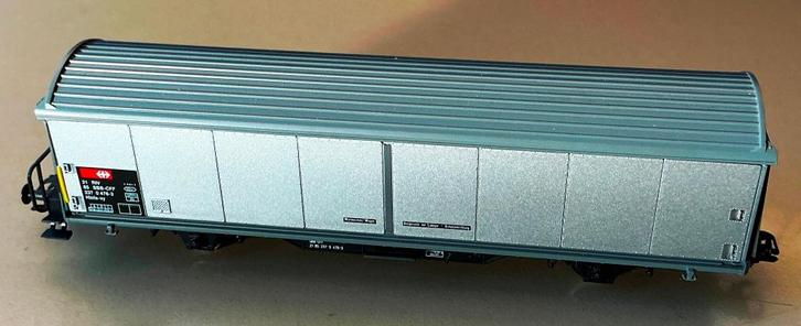 MäRKLIN H0 4735 Schuifwandwagen Hbils 237 0 476-3 SBB, Hobby en Vrije tijd, Modeltreinen | H0, Nieuw, Wagon, Wisselstroom, Märklin