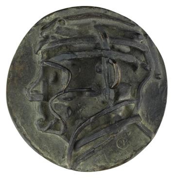 Charlotte van Pallandt - Penning, 1977 : A. Roland Holst beschikbaar voor biedingen