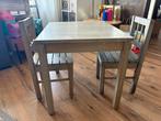 Kinderspeeltafetje met 2 stoeltjes, Ophalen, Gebruikt, Tafel(s) en Stoel(en)