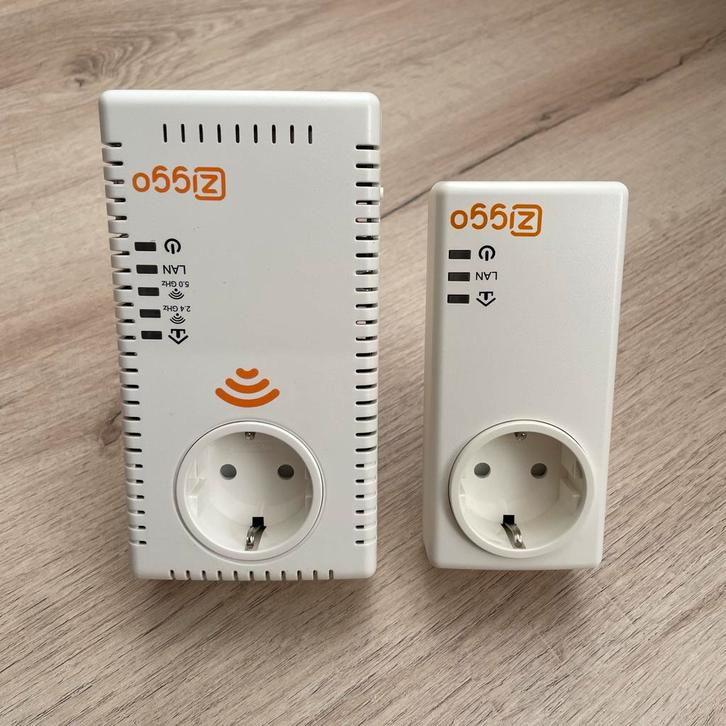 Ziggo WiFi Powerline Set (PG-9072LG-ZG + PG-9073LG-ZG), Computers en Software, WiFi-versterkers, Zo goed als nieuw, Ophalen of Verzenden