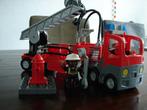 Lego Duplo 4977 Brandweerauto compleet, Complete set, Duplo, Ophalen of Verzenden, Zo goed als nieuw