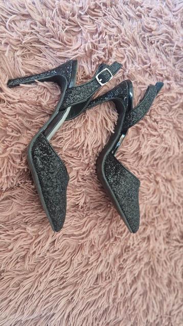 Slingback Glitter pump maat 37 beschikbaar voor biedingen