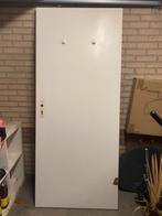 Binnendeur (kapot bij scharnier) 83 x 201,5, Doe-het-zelf en Verbouw, Deuren en Horren, Ophalen, Gebruikt, 80 tot 100 cm, Binnendeur