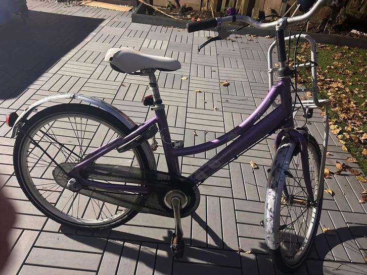 Kinderen fietsen, Fietsen en Brommers, Fietsen | Meisjes, Gebruikt, 24 inch, Versnellingen, Ophalen of Verzenden