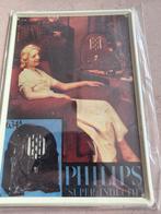 Vintage Philips Reclamebord Nostalgie, Ophalen of Verzenden