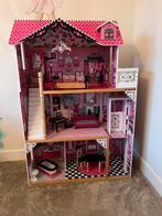 Kidcraft houten poppenhuis Amelia, Ophalen, Zo goed als nieuw, Poppenhuis