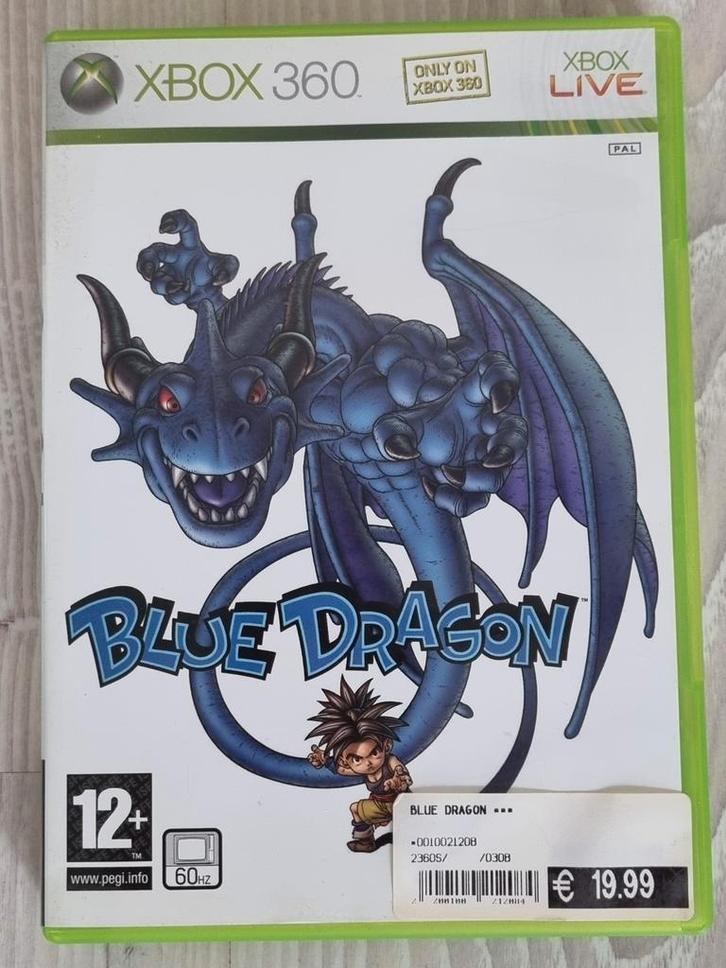 Blue Dragon Xbox 360, Spelcomputers en Games, Games | Xbox 360, Zo goed als nieuw, Role Playing Game (Rpg), 1 speler, Vanaf 7 jaar
