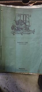 John-deere Roberine Sabo onderdelenboeken, Ophalen of Verzenden