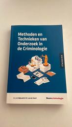 methoden en technieken van onderzoek in de criminologie 8e, Ophalen of Verzenden, Beta, Zo goed als nieuw, HBO