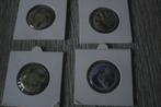 4 MAAL 2 EURO VATICAAN KLEUR, Ophalen of Verzenden, Vaticaanstad, 2 euro, Setje