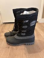 Zwarte grijze warme waterdichte snowboots, Kleding | Dames, Ophalen, Zwart, Snowboots, Zo goed als nieuw