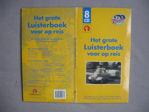 Het grote LUISTERBOEK voor op reis (8 cd's) Dahl - Biegel ea, Boeken, Luisterboeken, Cd, Ophalen of Verzenden