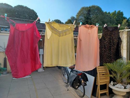 18 x topje /hemdjes  maat 54, alles 1 koop 36€, Kleding | Dames, Grote Maten, Zo goed als nieuw, Shirt of Top, Ophalen of Verzenden
