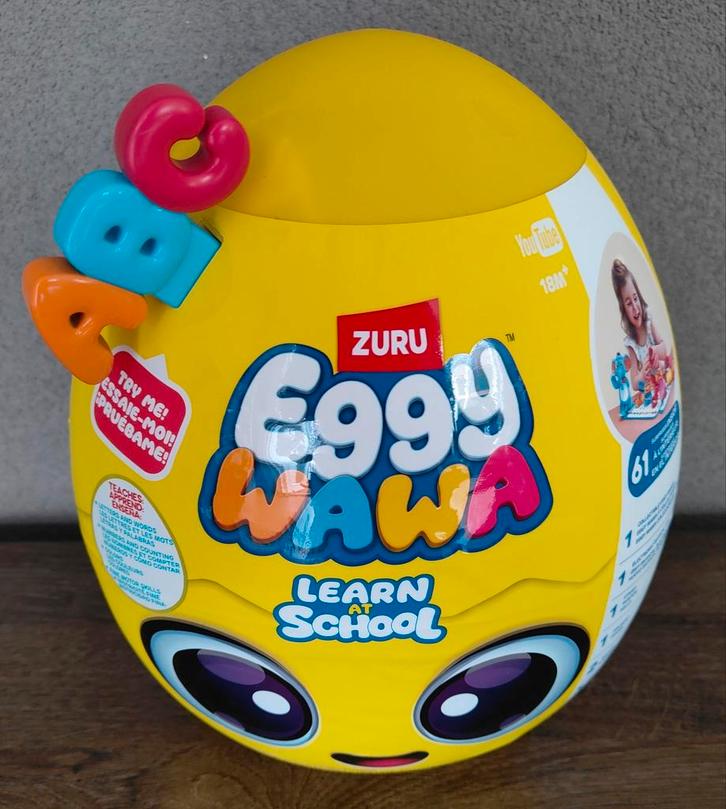 EGGY WAWA zuru Learn in School (NIEUW!), Kinderen en Baby's, Speelgoed | Babyspeelgoed, Nieuw, Overige typen, Ophalen of Verzenden