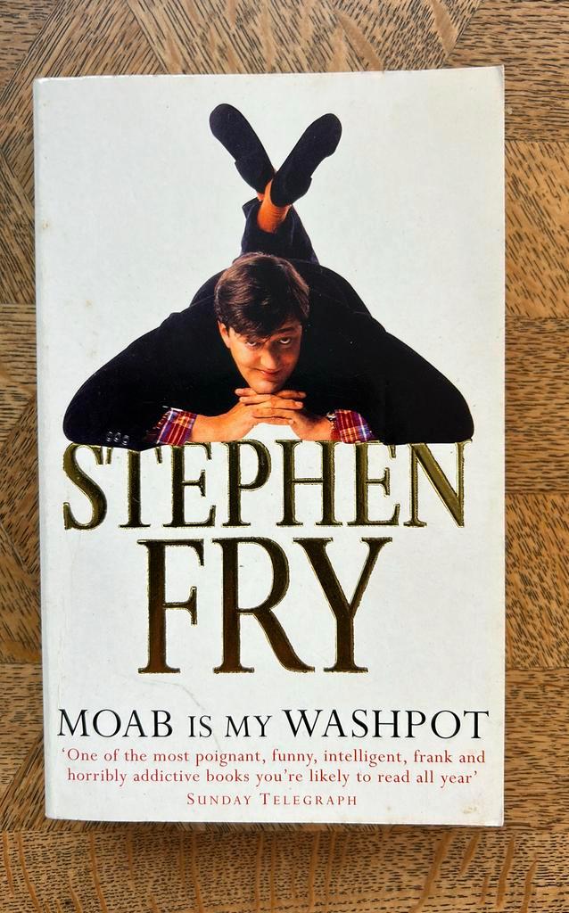 Stephen Fry - MOAB is my WASHPOT, Boeken, Taal | Engels, Gelezen, Non-fictie, Ophalen of Verzenden