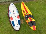 2 nette losse surfplanken, Watersport en Boten, Windsurfen, Ophalen, 250 tot 300 cm, Minder dan 5 m², Plank