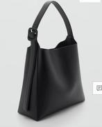 SEAU BOUCLE handtas zwart Mango, Sieraden, Tassen en Uiterlijk, Tassen | Damestassen, Ophalen, Nieuw, Zwart, Handtas