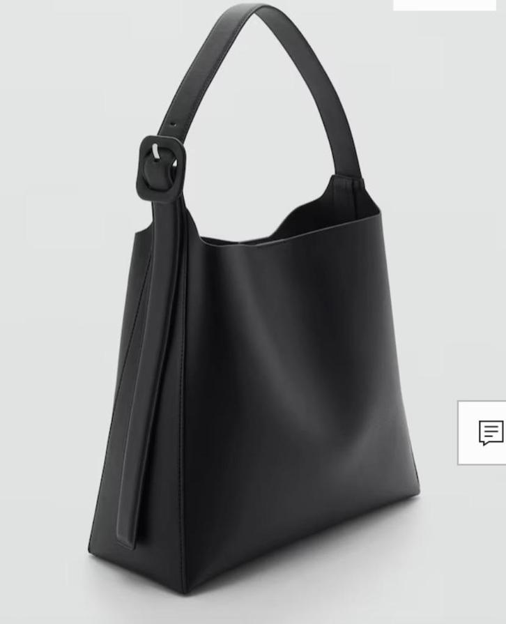 SEAU BOUCLE handtas zwart Mango, Sieraden, Tassen en Uiterlijk, Tassen | Damestassen, Nieuw, Handtas, Zwart, Ophalen