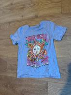Paars T-shirt met print 12-13 yrs 158cm, Maat 38/40 (M), Paars, Ophalen of Verzenden, Zo goed als nieuw