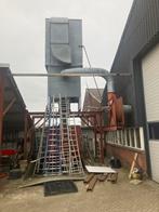 Te koop grote Afzuiging met 12 m3 opvang container, Doe-het-zelf en Verbouw, Steigers, Ophalen of Verzenden, Gebruikt, Overige typen