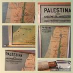 Vintage landkaart Palestina, wandkaart school, oprolbaar, Ophalen, Aardrijkskunde