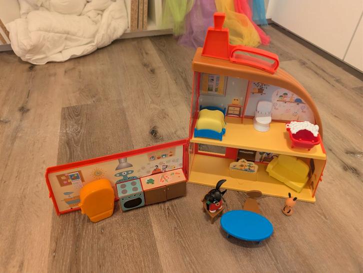 BING - Bing's Huis Speelset - Incl. accessoires, Kinderen en Baby's, Speelgoed | Poppenhuizen, Zo goed als nieuw, Poppenhuis, Ophalen of Verzenden