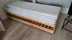 Ikea utaker bed (2x80cm breed) met afjall matrassen, Ophalen, Zo goed als nieuw, Eenpersoons, 90 cm