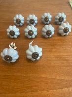 Lichtblauwe Knopjes - Set van 10, Ophalen, Zo goed als nieuw, Overige materialen, Klink of Kruk