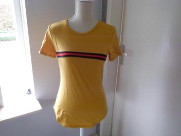 mooi geel shirtje van Only Fashion, mt M beschikbaar voor biedingen