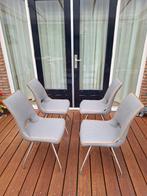 Eetkamerstoelen Henders & Hazel, Huis en Inrichting, Stoelen, Ophalen, Gebruikt, Metaal, Vier