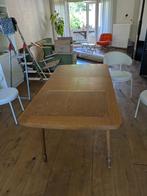 Eettafel uitschuifbaar 160cm, Ophalen, 100 tot 150 cm, 50 tot 100 cm, Zo goed als nieuw