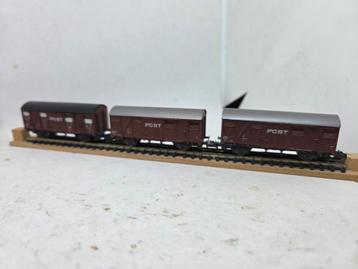 3 Postwagons  beschikbaar voor biedingen