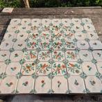 56 Decoratieve tegels 12.8x12.8 met afbeelding vogels/bloem, Ophalen