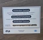 Koersbord afscheidsrit icr rijtuigen, Ophalen of Verzenden, Nieuw, Trein, Overige typen