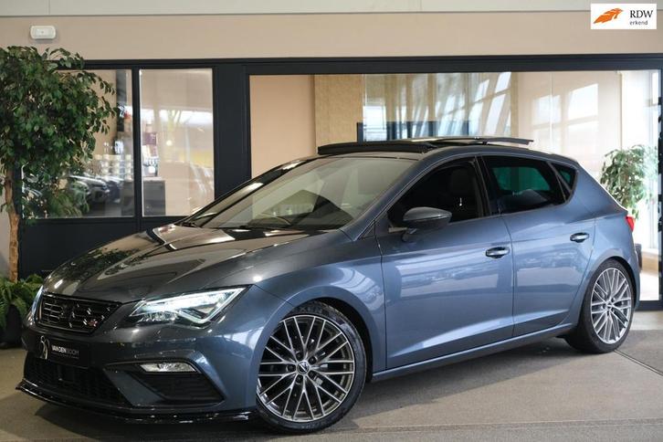 Seat Leon 1.5 TSI FR DSG Pano Virtual Navi ACC Cam Leder Led, Auto's, Seat, Bedrijf, Te koop, Leon, ABS, Achteruitrijcamera, Adaptive Cruise Control