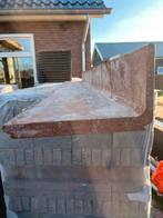 Stalen hoek latei 2x menie en 2x gegalvaniseerd, Doe-het-zelf en Verbouw, IJzerwaren en Bevestigingsmiddelen, Ophalen, Gebruikt