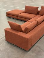Minotti Hamilton | Terracotta | NIEUWSTAAT + Garantie, Huis en Inrichting, Overige materialen, Hoekbank, 300 cm of meer, Ophalen of Verzenden