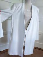 Prachtig wit ZARA jasje / lange blazer    maat XL, Verzenden, Maat 46/48 (XL) of groter, Zo goed als nieuw, Jasje