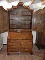 Antiek Eiken Schrijf Kabinet Anno 1720, Antiek en Kunst, Antiek | Meubels | Kasten, Ophalen