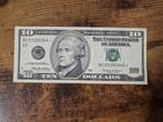 10 dollar 1999 starnote UNC, Ophalen of Verzenden, Noord-Amerika, Los biljet
