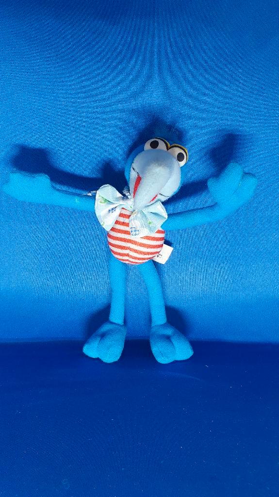 Gonzo knuffeltje, Muppets, McDonalds 2002, 18 cm. T1, Kinderen en Baby's, Speelgoed | Knuffels en Pluche, Gebruikt, Overige typen
