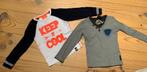 2 longsleeve 92/98 z8, tumble n dry, Jongen, Ophalen of Verzenden, Z8  tumble n dry, Zo goed als nieuw